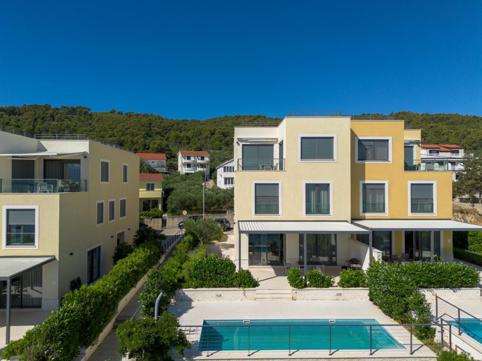 Acadia Beach Villas & Apartments Slatine Buitenkant foto